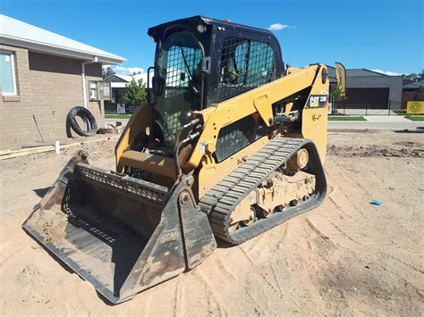 ohio cat 239d skid steer with rockhound attachment|cat 239d for sale.